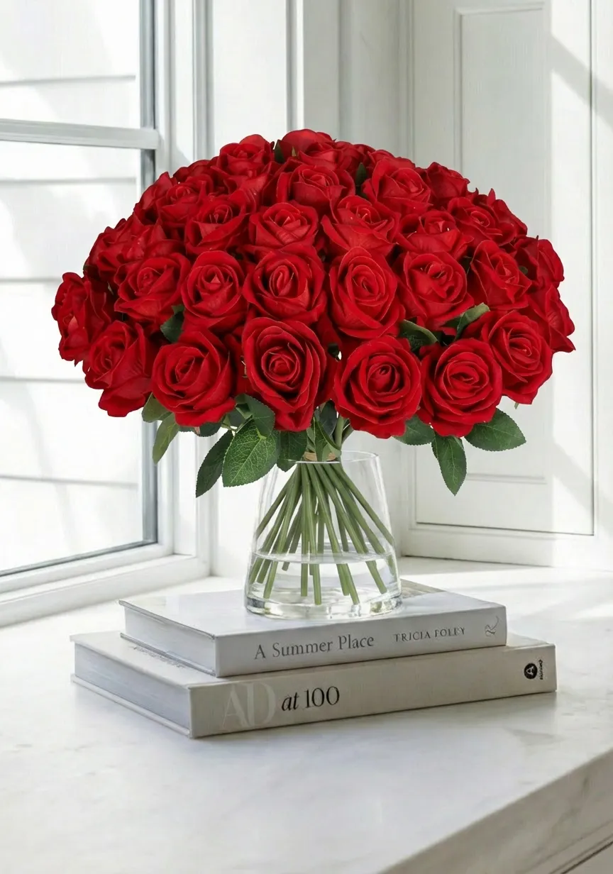 Artificial Rose Flower Bouquet