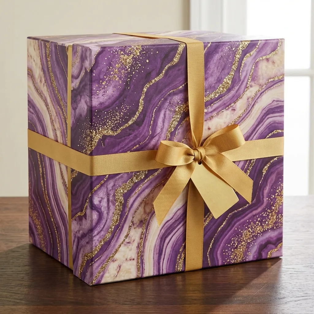 Lavender Spa Gift Basket Set - Happy Birthday,Valentine,Christmas