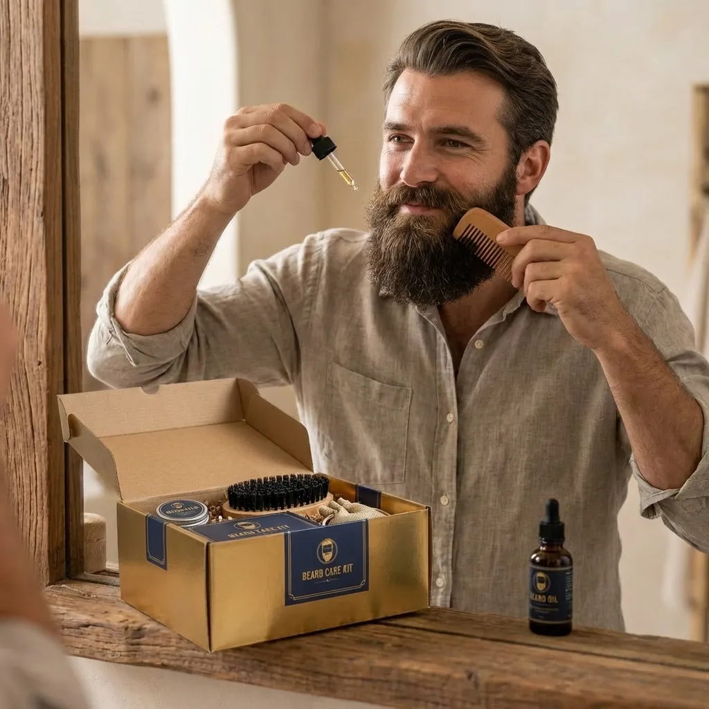 Beard Kit Valentines Day Gift For Men, Birthday