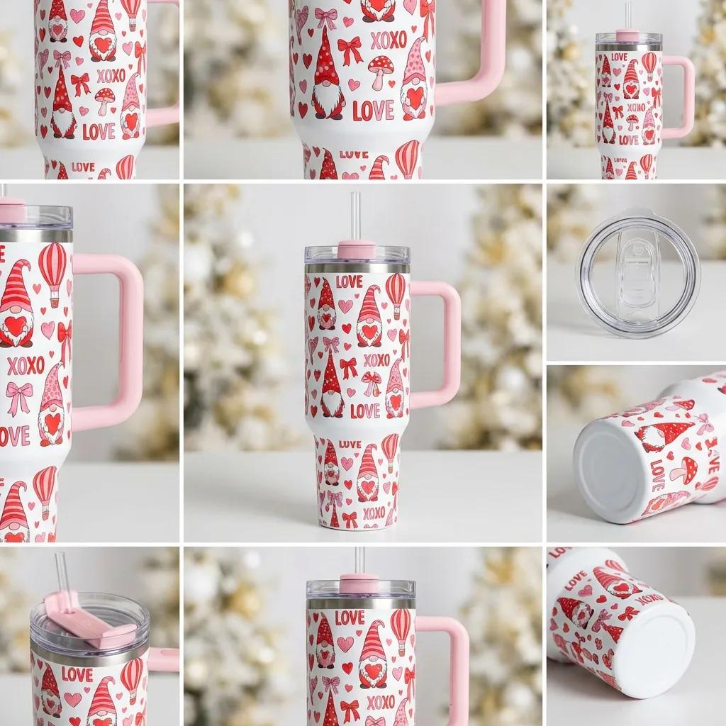 Love Themed Tumbler, Valentines Gift