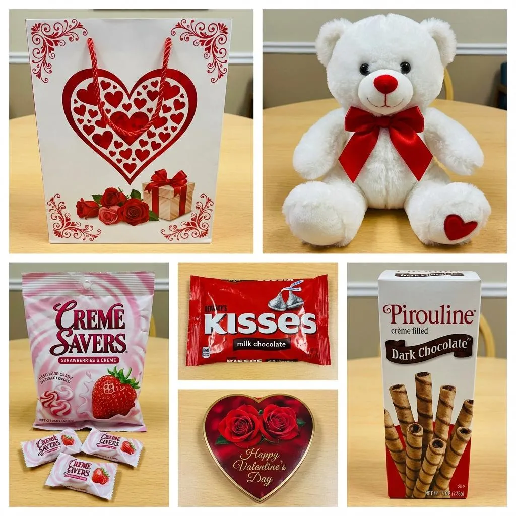 Valentines Day Gift Basket Set