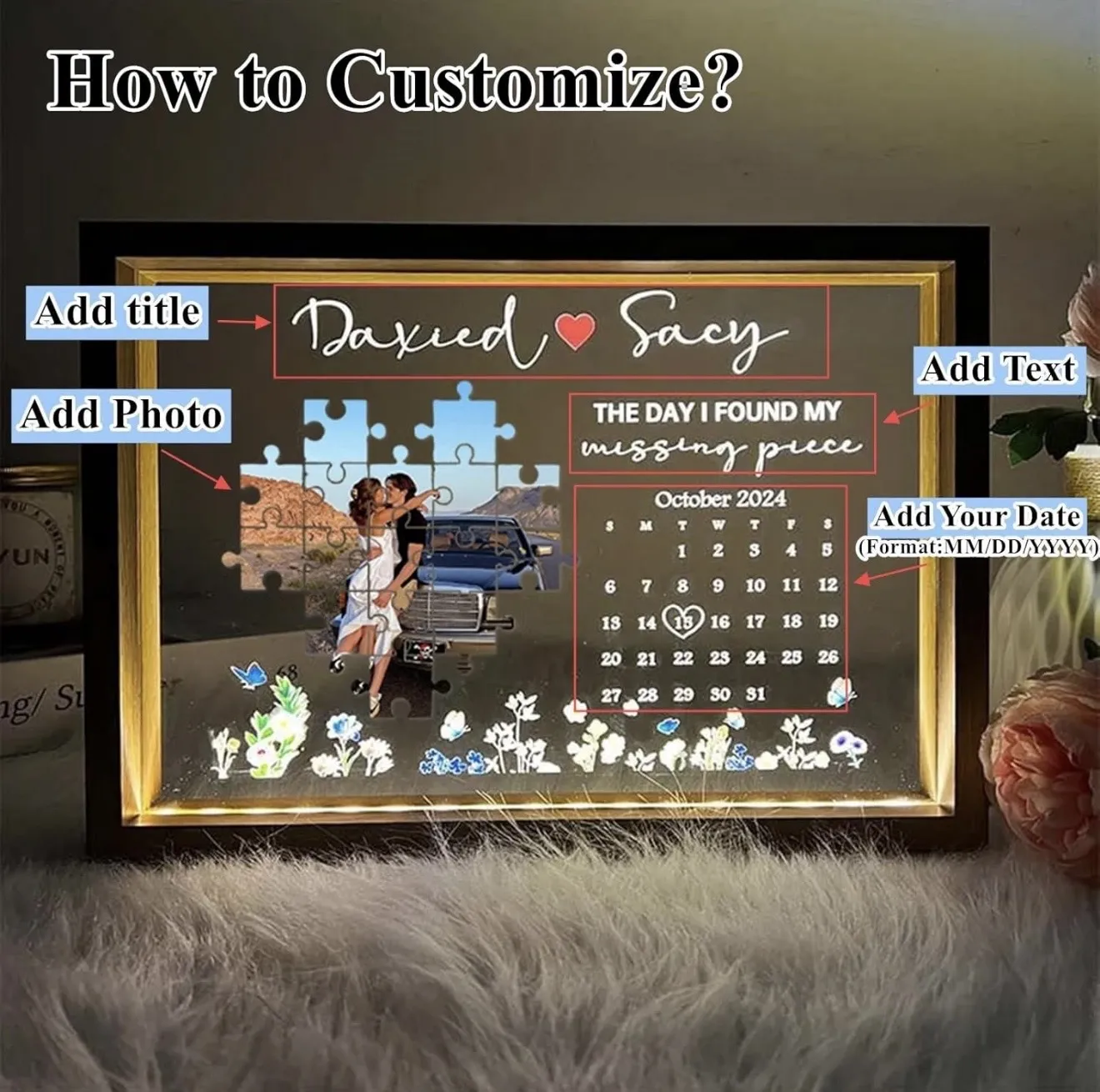 Customized Acrylic Calendar