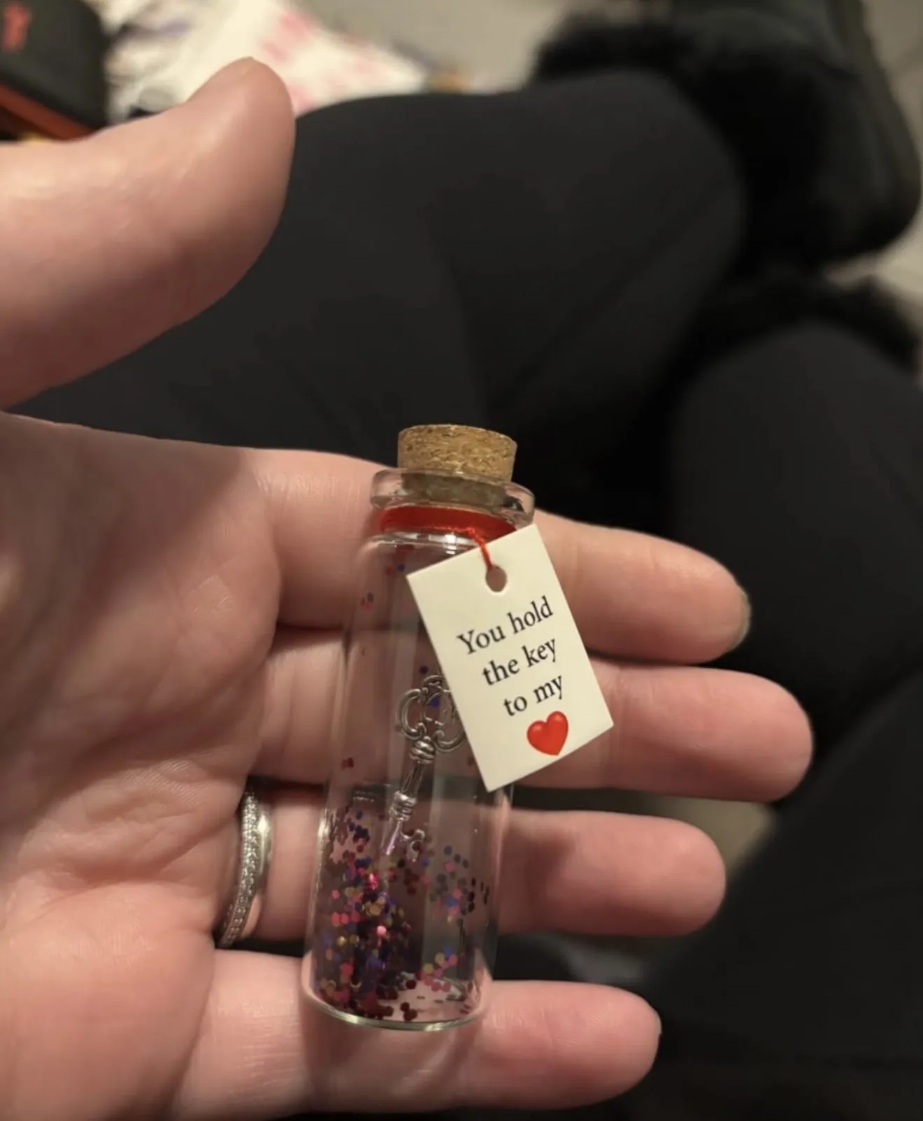 Key In Bottle Love Gift