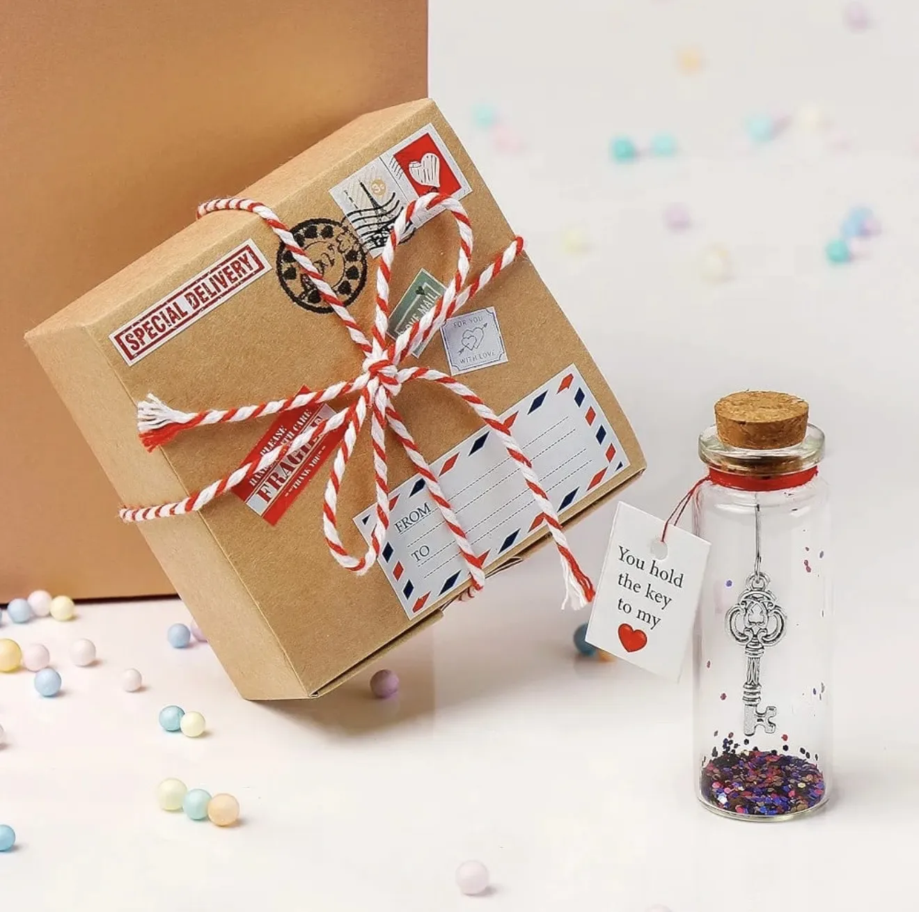 Key In Bottle Love Gift