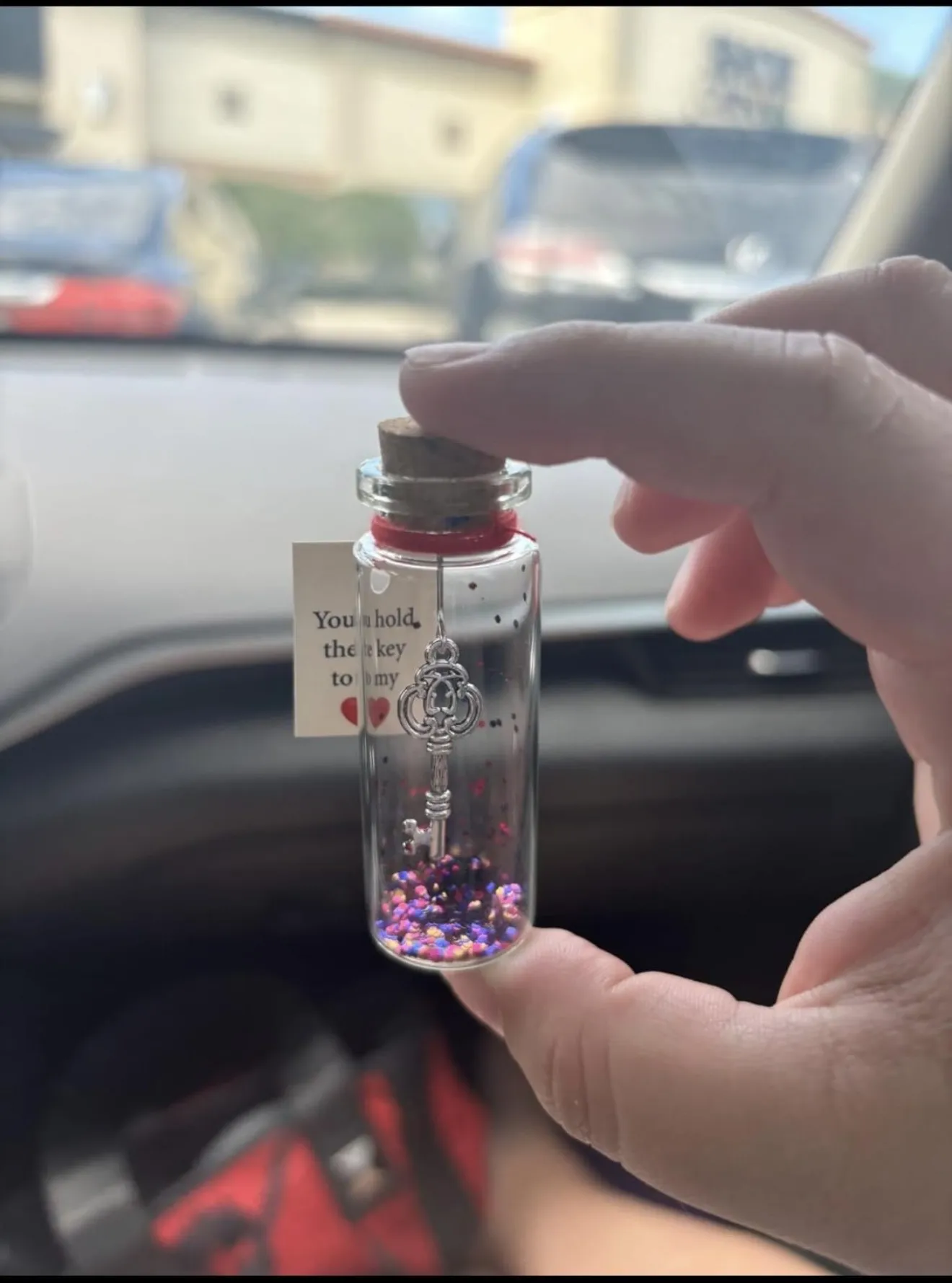 Key In Bottle Love Gift