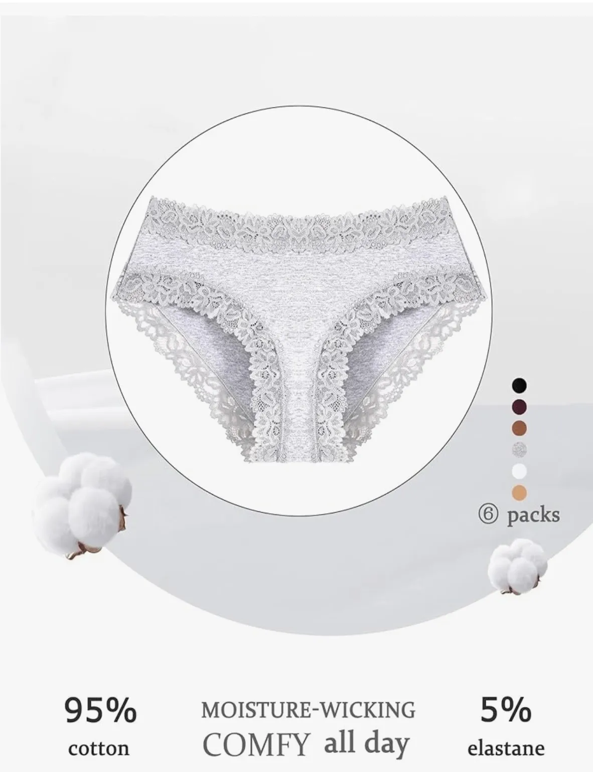 6ct Female Panties