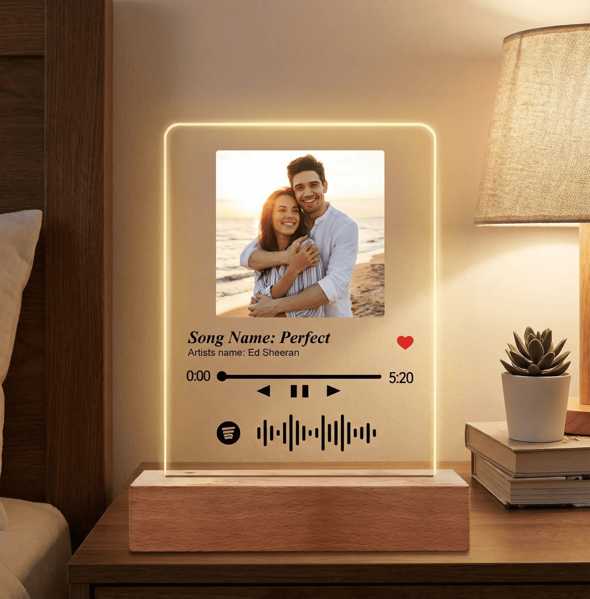 Customized Frame With Light