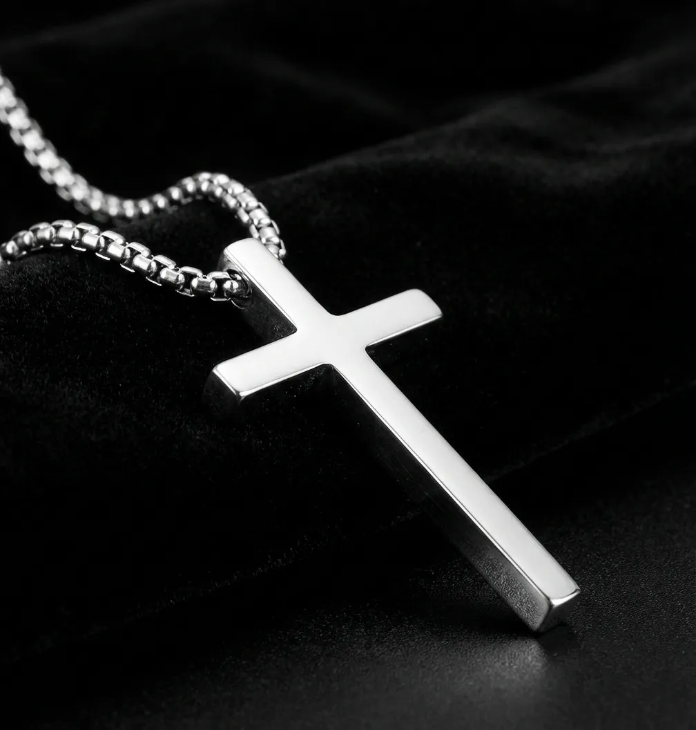 Male Cross Pendant