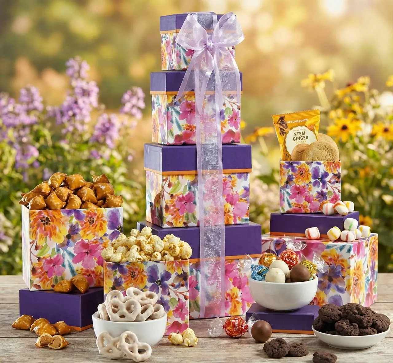 Cookies Basket Tower