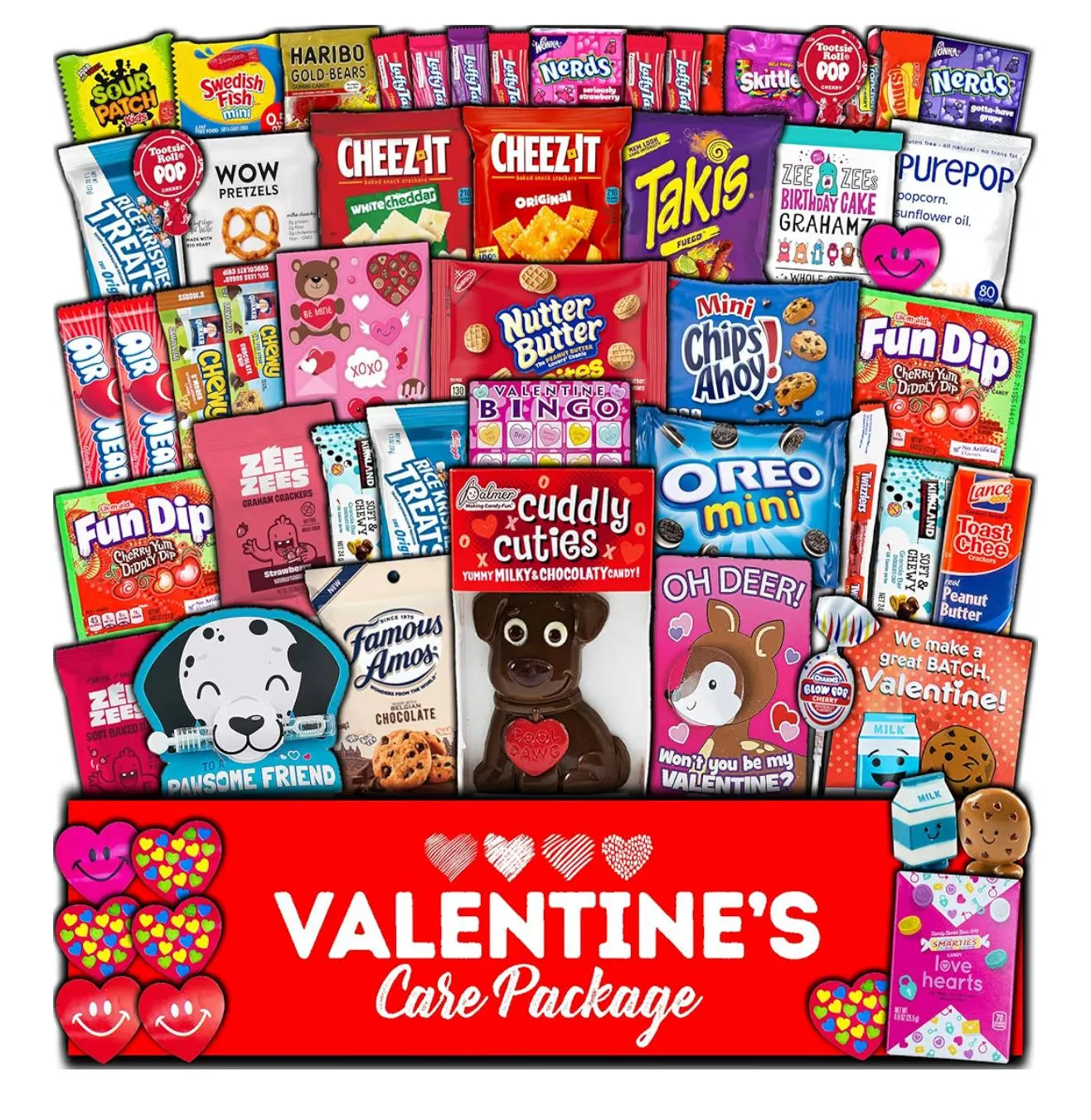 Valentine Day Snacks Package