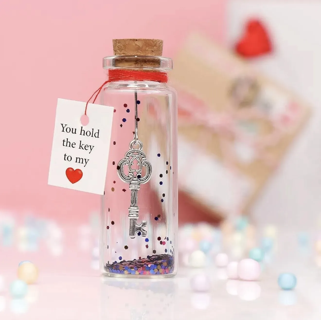 Key In Bottle Love Gift